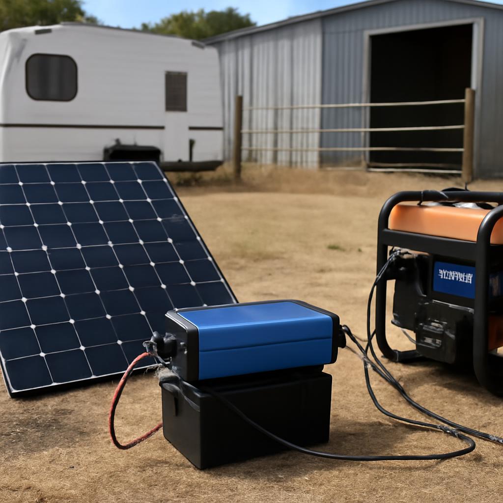 Power inverter for camping: solar chargers, batteries, generators