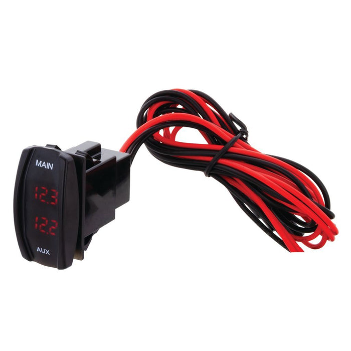 Dual Switch Size Red Voltmeter Review