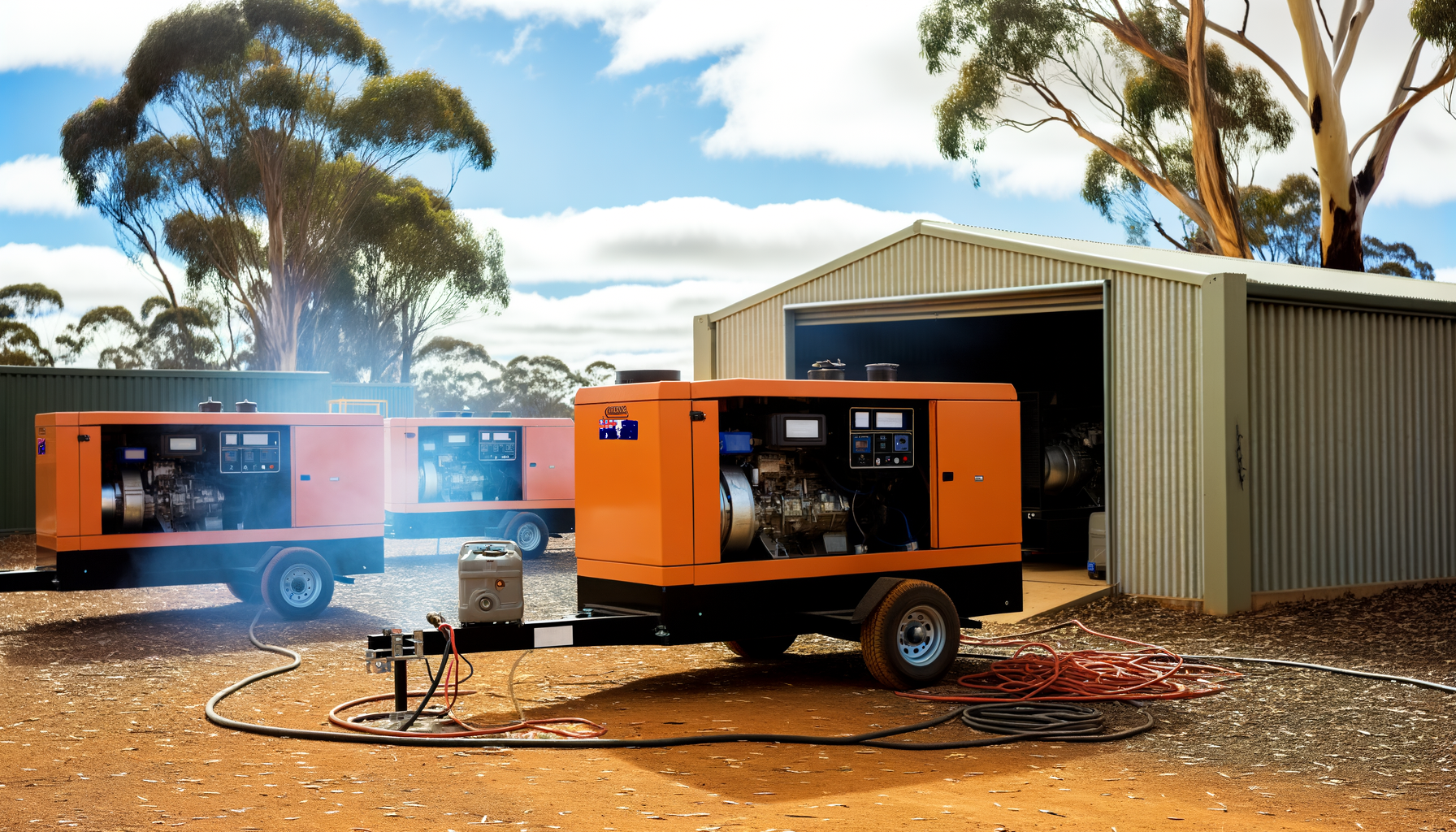 Diesel generators hire: guide to size, phase and fuel