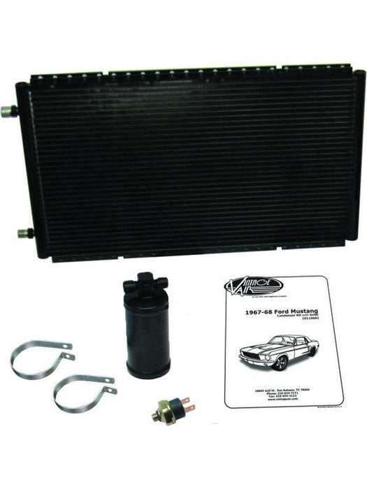 Vintage Air Air Conditioning Condenser and Drier Sure Fit Horizontal 20 (11068) 011068 Condensers, Evaporators Vintage Air - Micks Gone Bush