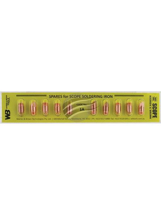 Scope Soldering Iron Tip 6.4mm Pack of 10 01A SCOPE - Micks Gone Bush