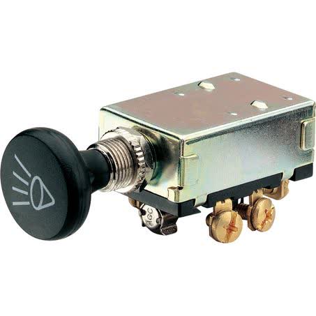 Narva Push/pull Headlamp Switch Off/on/on Dpdt 30A 12V Part No. 60013BL SWITCH NARVA - Micks Gone Bush