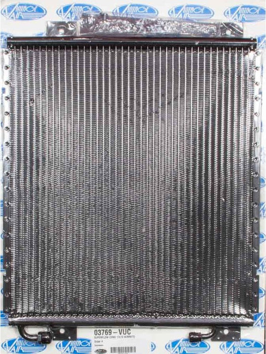 Vintage Air Air Conditioning Condenser Vertical 19 x 17 x 3/4 in 6 03769-VUC Vintage Air - Micks Gone Bush
