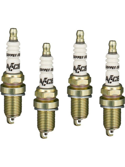 Accel Spark Plug Shorty 14 mm Thread 0.750 in Reach Gasket Seat Resis 0416S-4 Accel - Micks Gone Bush