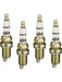 Accel Spark Plug Shorty 14 mm Thread 0.750 in Reach Gasket Seat Resis 0416S-4 Accel - Micks Gone Bush