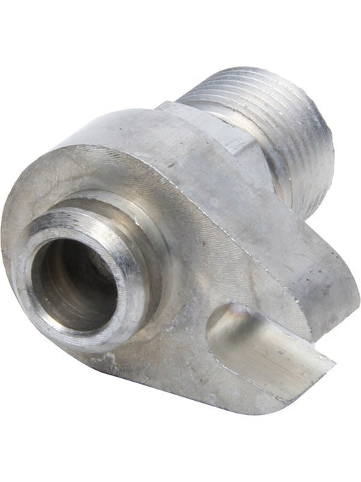Vintage Air Compressor Adapter 1 Port 10 AN Male O-Ring Suction Side Al (45021) 045021 Air Conditioning Fittings Vintage Air - Micks Gone Bush