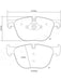 Brembo Sport HP2 Axle Set Front 07.B314.96 Brembo - Micks Gone Bush