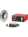 Brembo Disc Brake Rotor (Single) 251mm 08.3126.11 Brembo - Micks Gone Bush