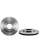 Brembo Disc Brake Rotor (Single) 255mm 09.A156.10 Discs Brembo - Micks Gone Bush
