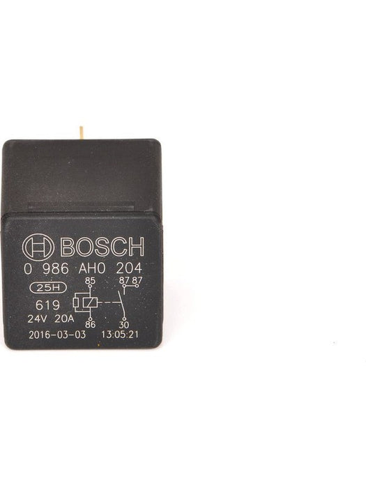 Bosch Mini Relay 24V 20A N/O 5 Pin No Bracket Resistor Protected 0986AH0204 BOSCH - Micks Gone Bush