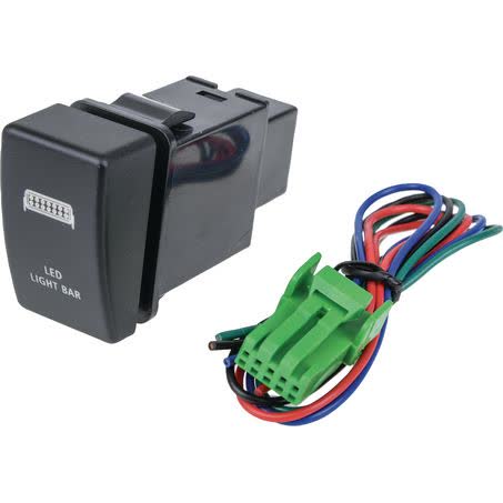 Drivetech 4X4 OE Style Push Button Switch Lightbar 12V 3A DT-11085 SWITCH DRIVETECH 4X4 - Micks Gone Bush
