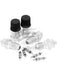 Jayair AF4100 Aluminum A/C Service Assortment - Weld In Port Pack R12 1/4" A/C Service Item Assortment Jayair    - Micks Gone Bush
