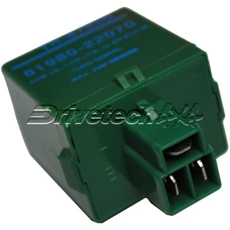Drivetech 4X4 Flasher Unit 12V Relay Flasher Part No. 112-020181 OEM 81980-22070 FLASHER UNIT DRIVETECH 4X4 - Micks Gone Bush
