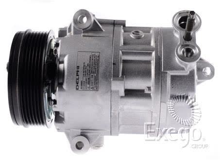 Delphi Air Conditioning Compressor 12V Direct Mount CVC125 - V5, Part No. CXG8695 AIR CONDITIONING COMPRESSOR DELPHI - Micks Gone Bush