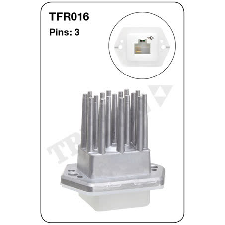 Tridon Air Conditioning Resistor TFR016, 3 Pin AIR CONDITIONING RESISTOR TRIDON - Micks Gone Bush