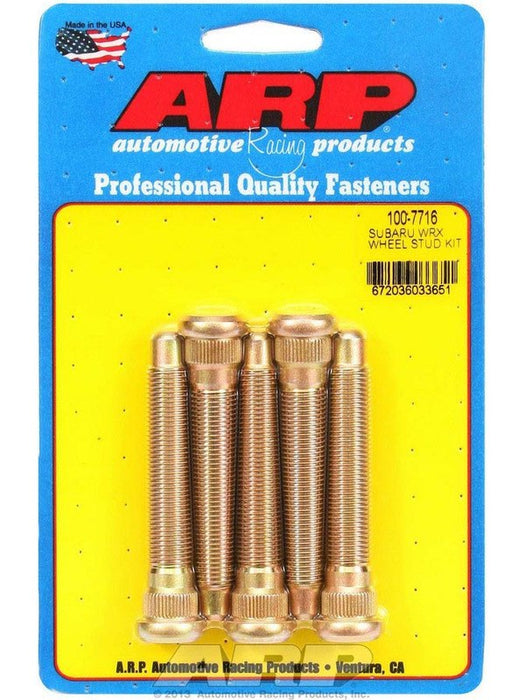 ARP Competition Wheel Studs For Subaru WRX M12 X 1.25 Thread 5PK 100-7716 ARP - Micks Gone Bush
