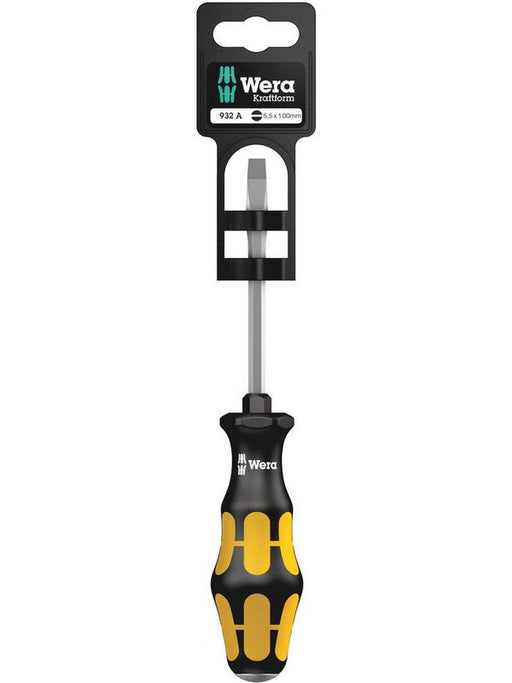 Wera 932 Slotted Chiseldriver 1.6x9x150mm 100087 WERA - Micks Gone Bush