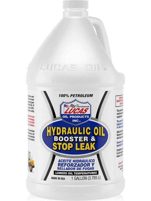 Lucas Oil Hydraulic System Oil Additive Booster and Stop Leak 3.785L 10018 Lucas Oil - Micks Gone Bush