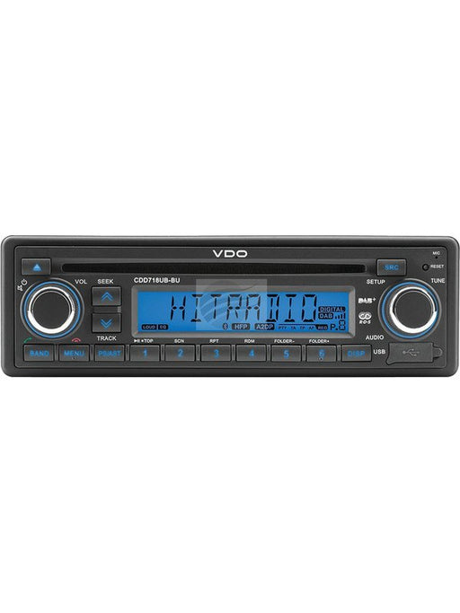 VDO Mp3 Cd Digital Bluetooth Tuner 12V 4X 41W W/Usb & Aux Port, Fixed 101.266 Radio Components VDO - Micks Gone Bush
