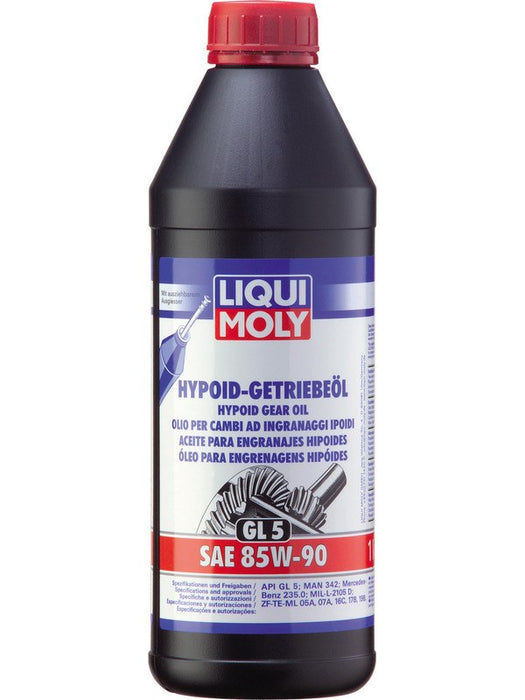 Liqui Moly Hypoid Gear Oil GL5 SAE 85W-90 1L 1035 Liqui Moly - Micks Gone Bush