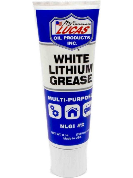 Lucas Oil Grease White Lithium Conventional Multi Purpose 226.8g Tube 10533 Lucas Oil - Micks Gone Bush