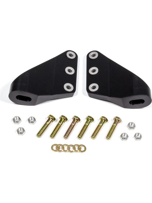 Quarter Master Motor Mount Bolt-On Aluminum Black Anodize Quarter Mast 110515 Quarter Master - Micks Gone Bush