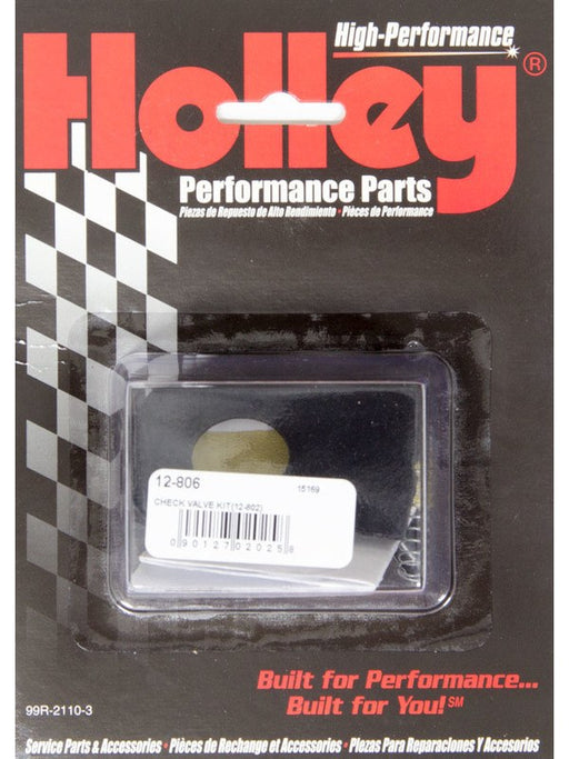 Holley Electric Fuel Pump Check Valve Kits 12-806 Holley - Micks Gone Bush