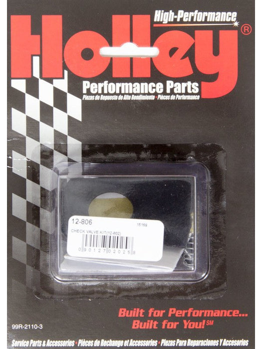 Holley Electric Fuel Pump Check Valve Kits 12-806 Holley - Micks Gone Bush
