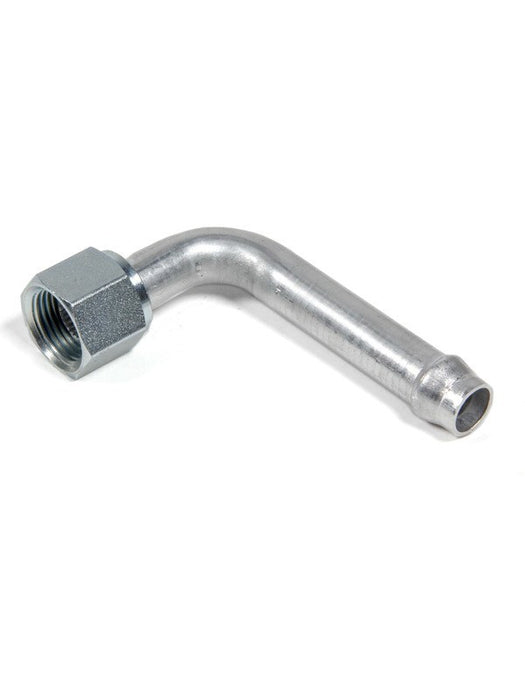 Vintage Air Fitting Hose End 90 Degree 1/2 in Hose Barb to 8 AN Female 121018 Vintage Air - Micks Gone Bush
