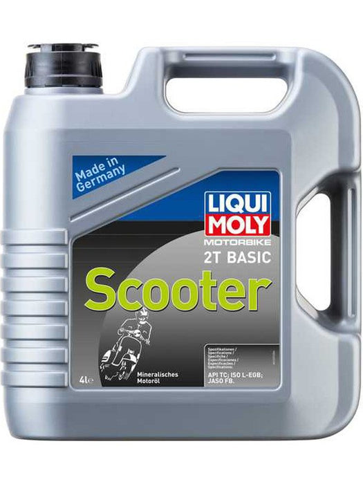 Liqui Moly Motorbike 2T Basic Scooter Street Motor Oil 4L 1237 Liqui Moly - Micks Gone Bush