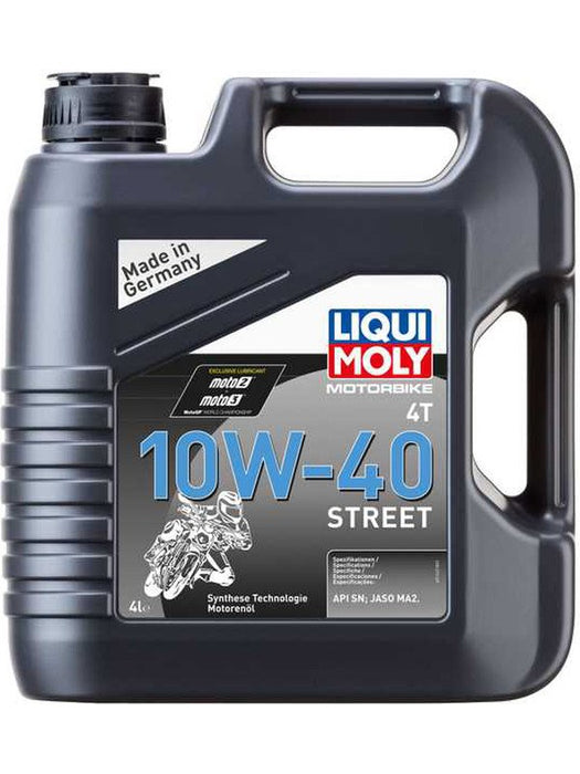 Liqui Moly High Performance Motorbike 4T 10W-40 Street Motor Oil 4L 1243 Liqui Moly - Micks Gone Bush