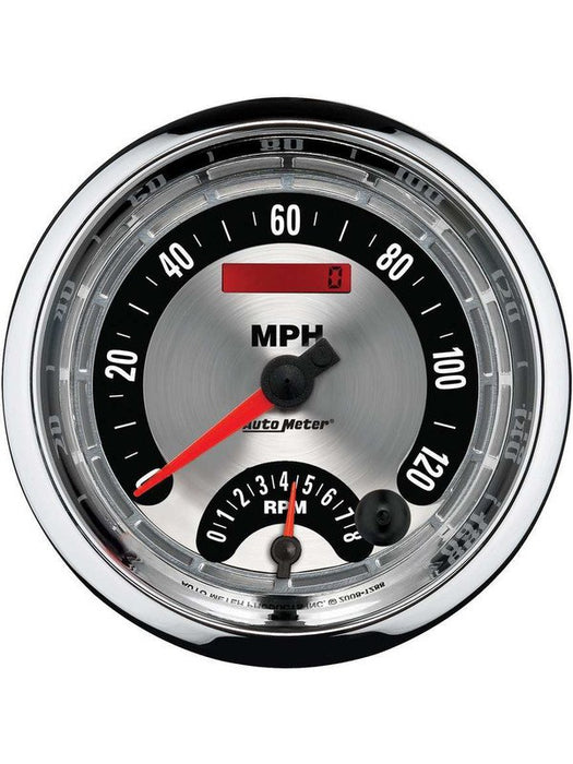 Auto Meter 5" Tachometer/Speedo Combo 8K RPM/120MPH Elec American Muscle 1295 Autometer - Micks Gone Bush