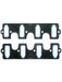 Felpro Ls1 Ls6 Chev Cathedral Intake Printoseal Gaskets 1.19 X 3.34 1312-3 Fel-Pro - Micks Gone Bush