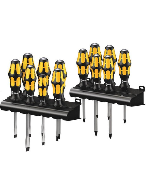 Wera Big Pack 900 Screwdriver Chiseldriver Set & Rack - 13 Pieces 133285 WERA - Micks Gone Bush