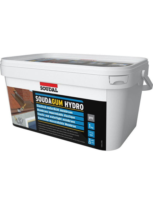 Soudal Soudagum Hydro Membrane Repair Kit Grey 1kg 134553 Soudal - Micks Gone Bush