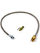 McLeod Quick Disconnect Line Master Cylinder To Male Roll Pin End 22.5i 139212 McLeod - Micks Gone Bush