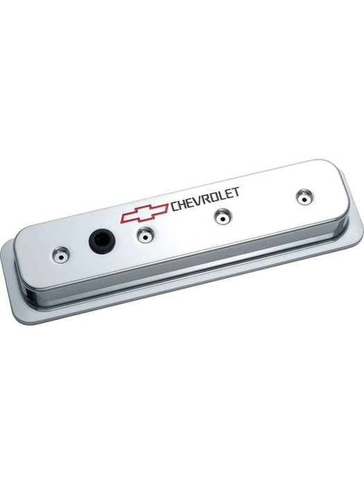 AC Delco Valve Covers Tall Cast Aluminium Chrome For Chevrolet 141-132 AC Delco - Micks Gone Bush