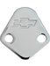 AC Delco Fuel Pump Block-Off Plate Steel Chrome Plated For Chevrolet 141-211 AC Delco - Micks Gone Bush