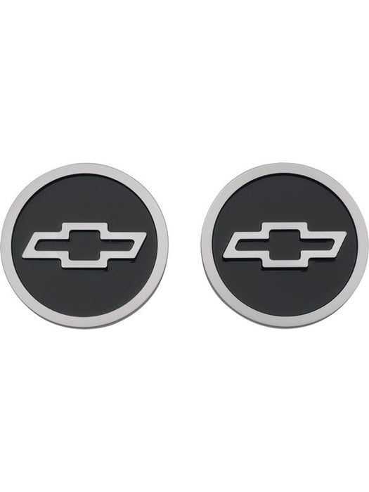 AC Delco Freeze Plug Inserts Bowtie Emblem GM Licensed Black Pair 141-232 AC Delco - Micks Gone Bush