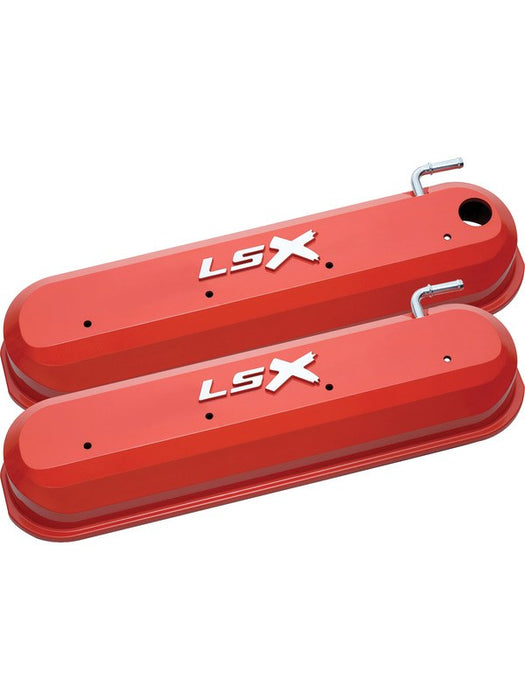 AC Delco Valve Covers Slant Edge Tall Centrebolt Cast Aluminium 141-257 AC Delco - Micks Gone Bush