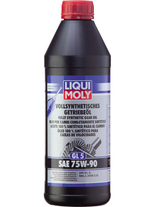 Liqui Moly Fully Synthetic Gear Oil GL5 SAE 75W-90 1L 1414 Liqui Moly - Micks Gone Bush