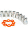 Fast Electronics Fuel Injector Adapter O-Rings Aluminum F.A.S.T LS 146025-KIT FAST - Micks Gone Bush
