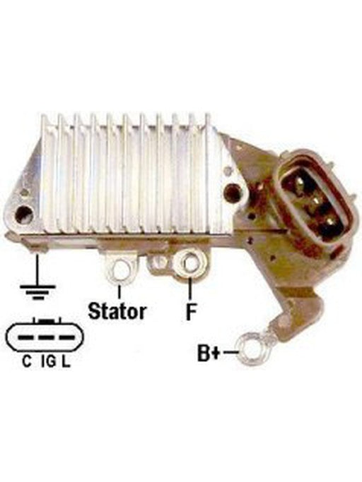 Jaylec Voltage Reg 12V Denso Honda Isuzu In215 Transpo 15-844 Voltage Regulators Jaylec - Micks Gone Bush