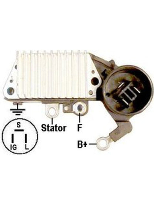 Jaylec Voltage Reg 24V Denso 126000-7010 For Dyna Landcruiser In461 45- 15-853 Voltage Regulators Jaylec - Micks Gone Bush