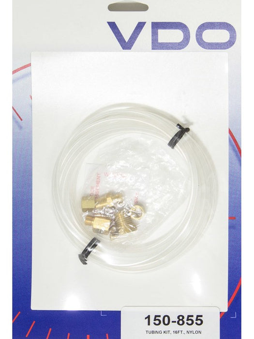 VDO Gauge Tubing - 16 ft - 1/8 in OD - Brass Fittings - Plastic - Kit (150-855) 150.855 VDO - Micks Gone Bush