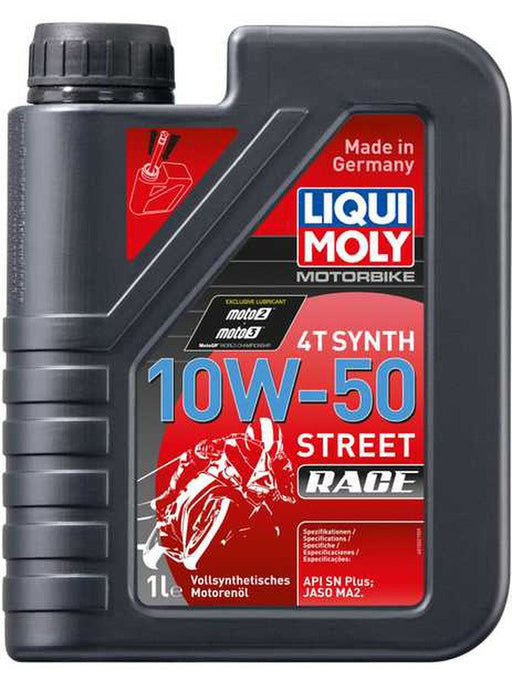 Liqui Moly Full Synthetic Motorbike 4T 10W-50 Street Race Motor Oil 1L 1502 Liqui Moly - Micks Gone Bush