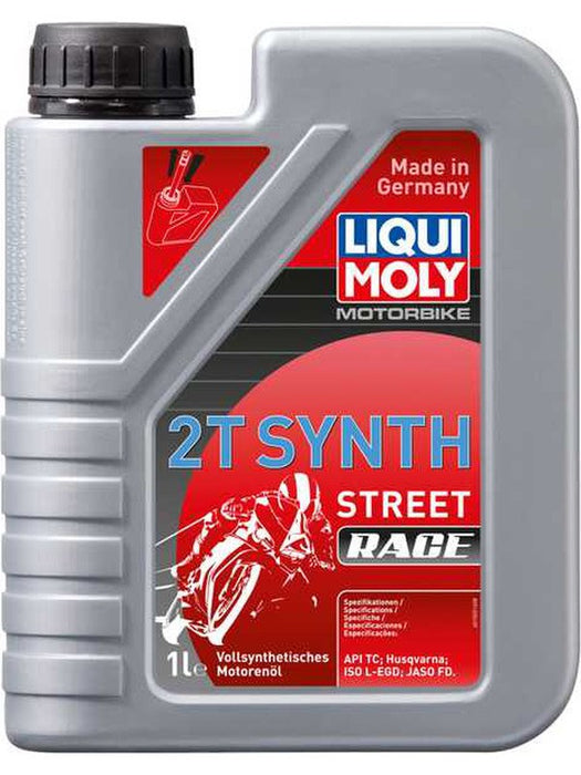 Liqui Moly Full Synthetic Motorbike 2T Street Race Motor Oil 1L 1505 Liqui Moly - Micks Gone Bush