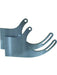 Vintage Air Air Conditioning Bracket U-Weld Fabricator Steel Natural S 151015 Vintage Air - Micks Gone Bush