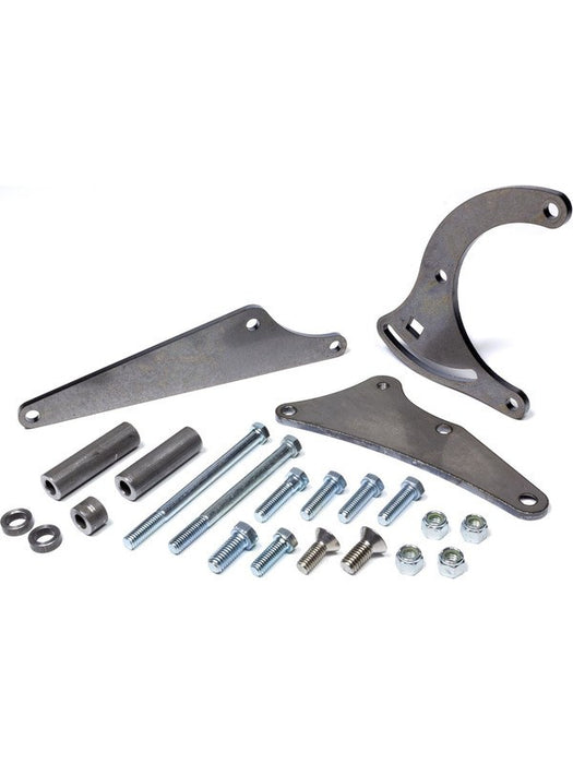 Vintage Air Air Conditioning Bracket Driver Side Mount Long Water 151370-BCA Vintage Air - Micks Gone Bush