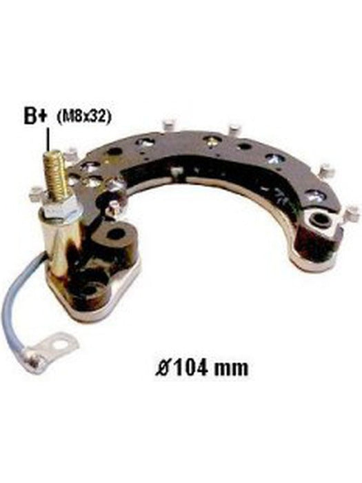Jaylec Rectifier For Marelli Landrover Ixr543 Transpo Ri-15H 16-236 Voltage Regulators Jaylec - Micks Gone Bush